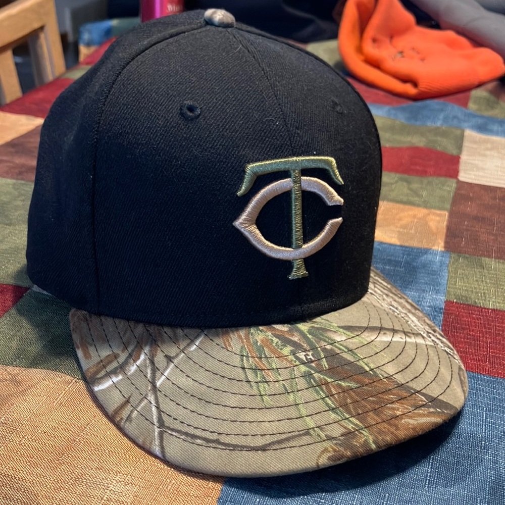 Camo Minnesota Twins hat